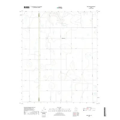 2019 Map of Rock Creek, 2019 Print
