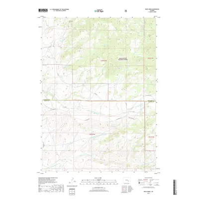 2017 Map of Rock Creek, 2017 Print