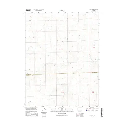 2016 Map of Rock Creek, 2016 Print