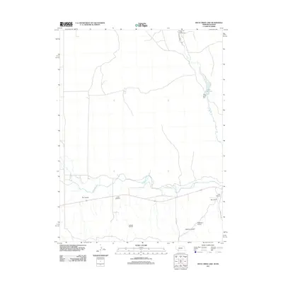 2011 Map of Rock Creek Lake, 2011 Print