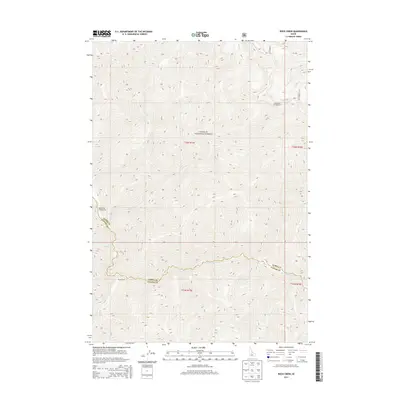 2013 Map of Rock Creek, 2013 Print