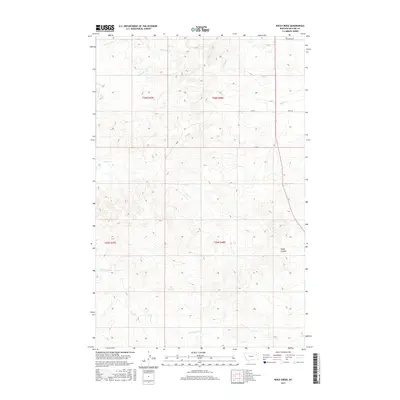 2017 Map of Rock Creek, 2017 Print
