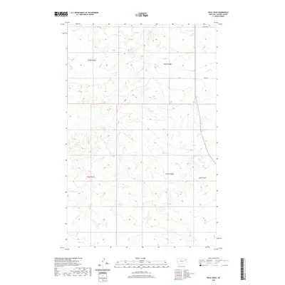 2020 Map of Rock Creek, 2020 Print