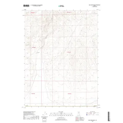 2018 Map of Rock Creek Ranch, 2018 Print