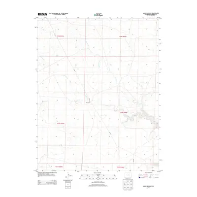2013 Map of Rock Crossing, 2013 Print