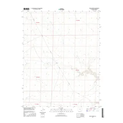 2016 Map of Rock Crossing, 2016 Print
