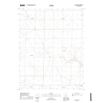 2019 Map of Rock Crossing, 2019 Print