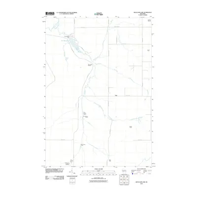 2010 Map of Rock Dam Lake, 2010 Print