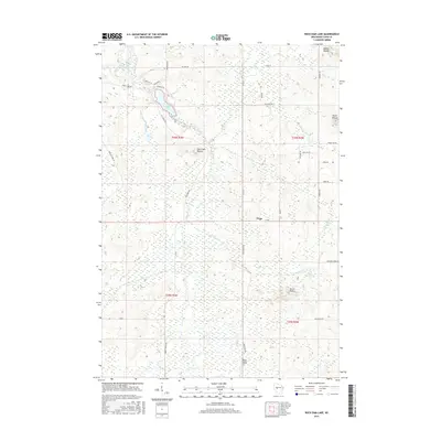 2015 Map of Rock Dam Lake, 2015 Print