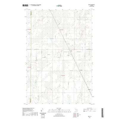 2019 Map of Rock, 2019 Print