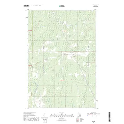 2023 Map of Rock, 2023 Print