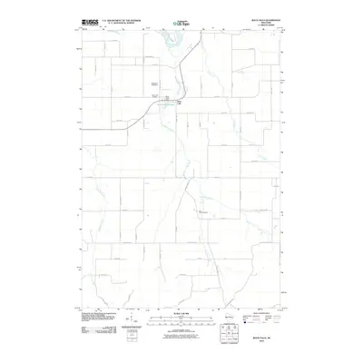 2010 Map of Rock Falls, 2010 Print