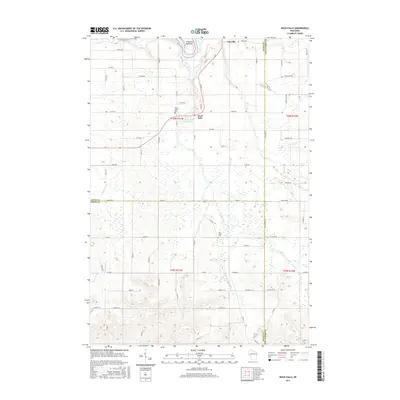 2015 Map of Rock Falls, 2015 Print