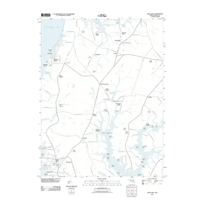 2011 Map of Rock Hall, 2011 Print