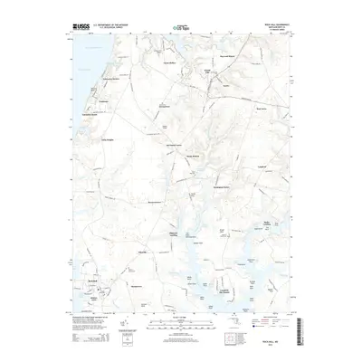 2014 Map of Rock Hall, 2014 Print