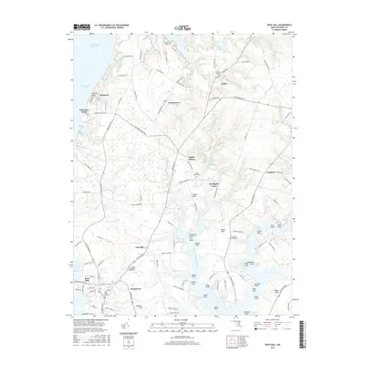 2016 Map of Rock Hall, 2016 Print