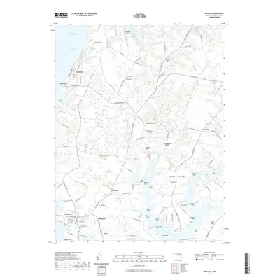 2019 Map of Rock Hall, 2019 Print