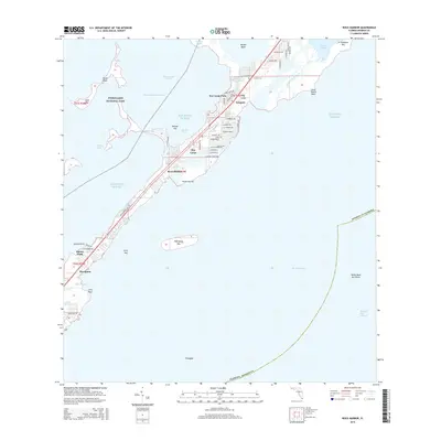 2015 Map of Rock Harbor, 2015 Print
