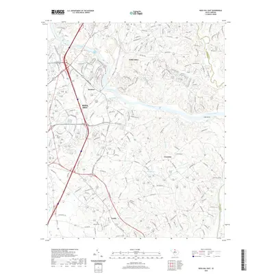 2020 Map of Rock Hill East, 2020 Print