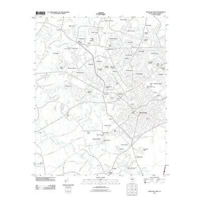 2011 Map of Rock Hill West, 2011 Print