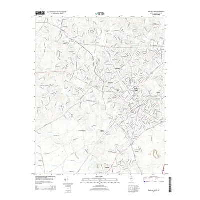2014 Map of Rock Hill West, 2014 Print