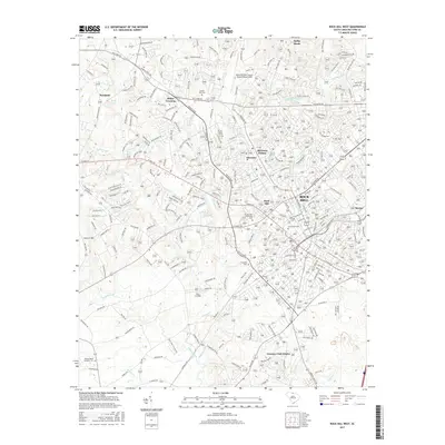 2017 Map of Rock Hill West, 2017 Print
