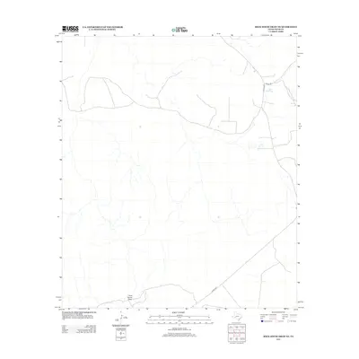 2012 Map of Rock House Draw NE, 2012 Print