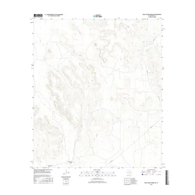 2016 Map of Rock House Draw NE, 2016 Print
