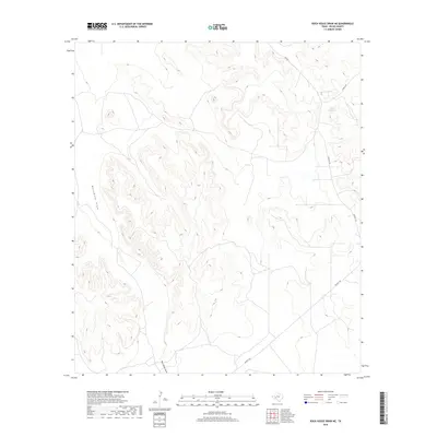 2019 Map of Rock House Draw NE, 2019 Print