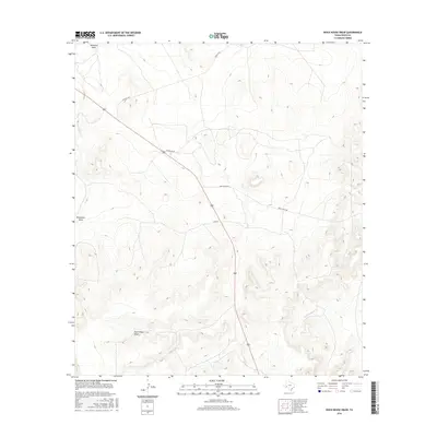2016 Map of Rock House Draw, 2016 Print