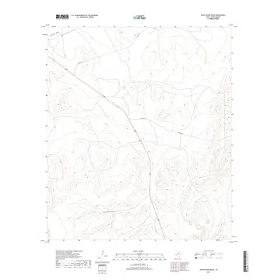 2019 Map of Rock House Draw, 2019 Print