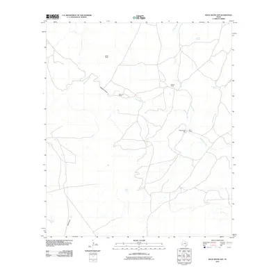2010 Map of Rock House Gap, 2010 Print