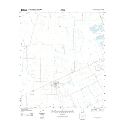2013 Map of Rock Island, 2013 Print