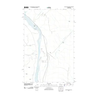2011 Map of Rock Island Dam, 2011 Print