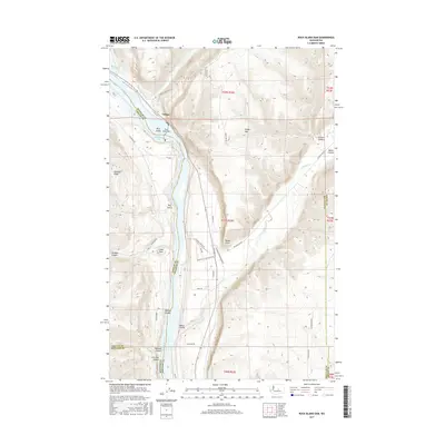 2017 Map of Rock Island Dam, 2017 Print