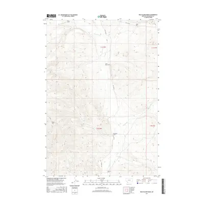 2017 Map of Rock Island Ranch, 2017 Print
