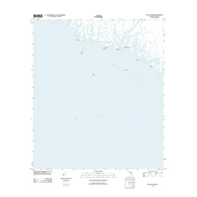 2012 Map of Rock Islands, 2012 Print