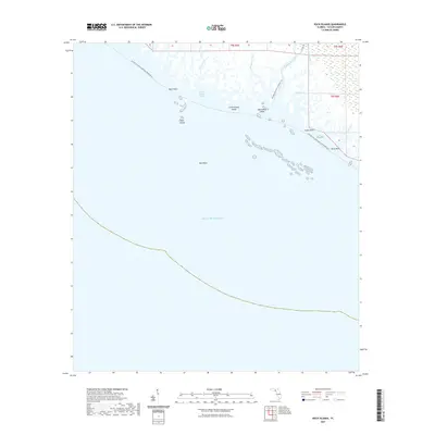 2021 Map of Rock Islands, 2021 Print