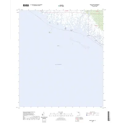 2024 Map of Rock Islands, 2024 Print