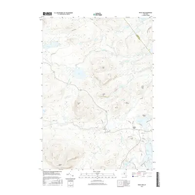 2016 Map of Rock Lake, 2016 Print