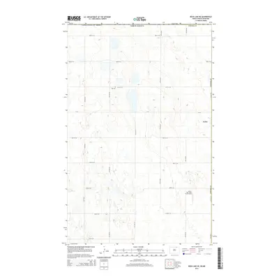 2014 Map of Rock Lake NE, 2014 Print