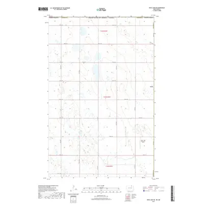 2017 Map of Rock Lake NE, 2017 Print