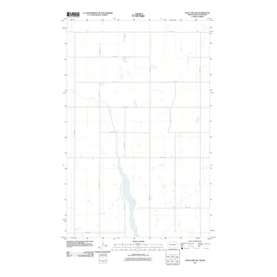 2011 Map of Rock Lake NW, 2011 Print