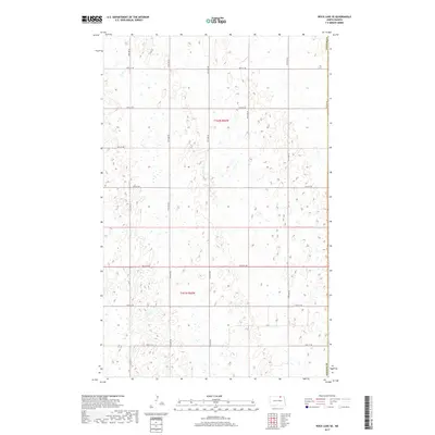 2017 Map of Rock Lake SE, 2017 Print