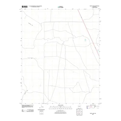 2010 Map of Rock Lake, 2010 Print