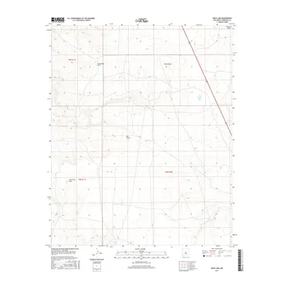 2017 Map of Rock Lake, 2017 Print