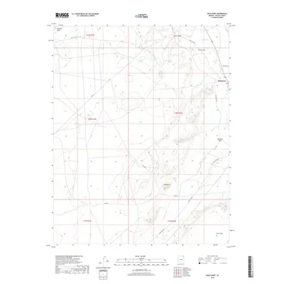 2018 Map of Rock Point, 2018 Print
