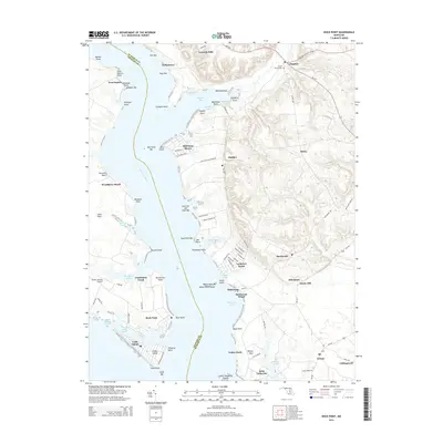 2014 Map of Rock Point, 2014 Print