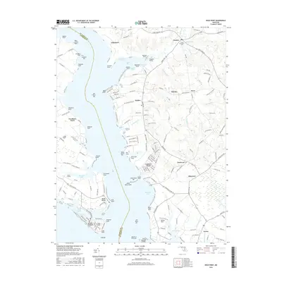 2016 Map of Rock Point, 2016 Print