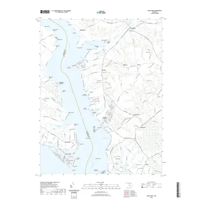 2019 Map of Rock Point, 2019 Print